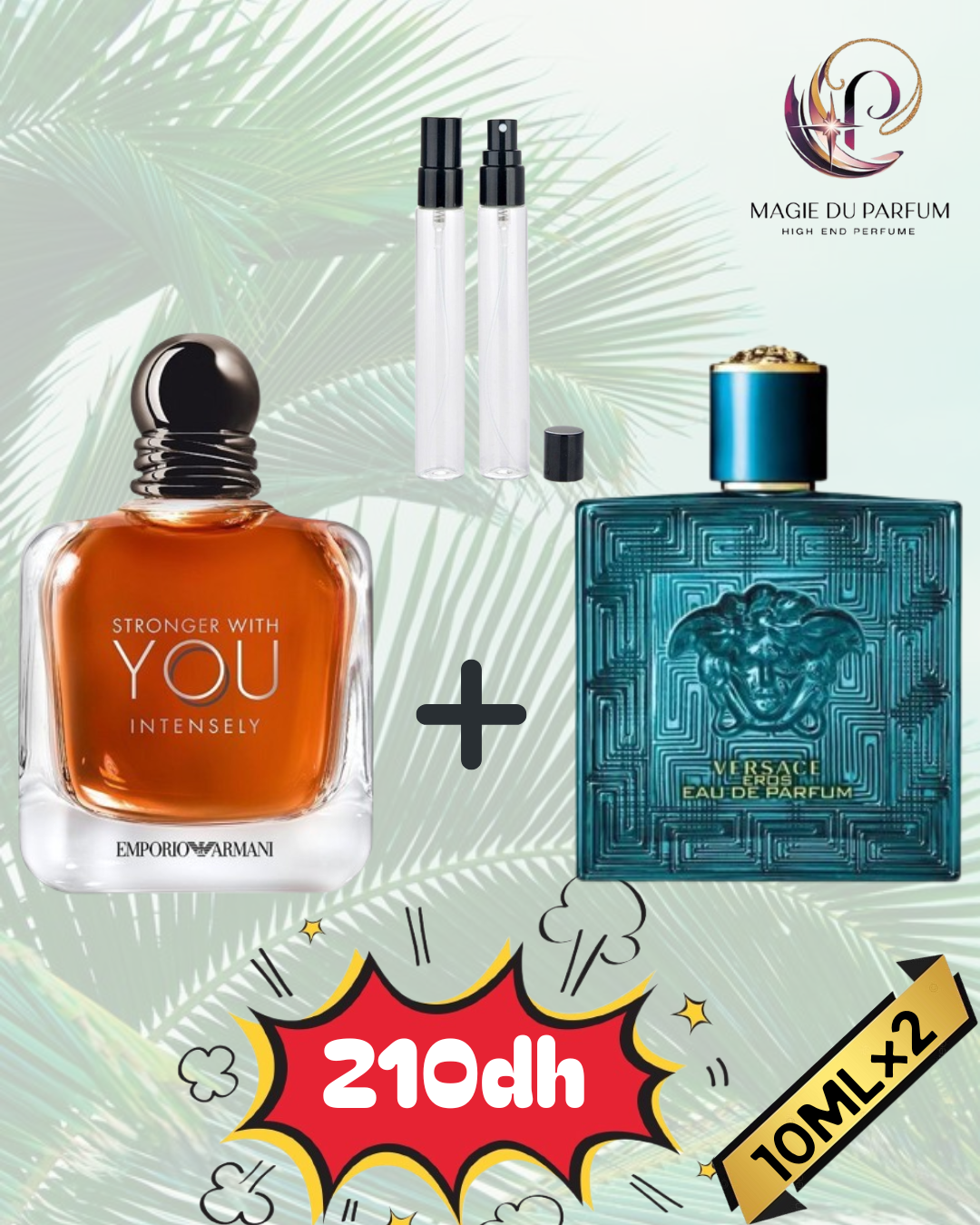 Versace Eros EDP + Stronger With You Intensely