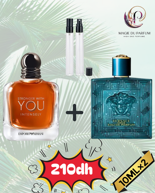 Versace Eros EDP + Stronger With You Intensely